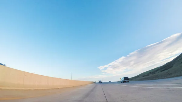 Autopista vista de conducción — Foto de Stock