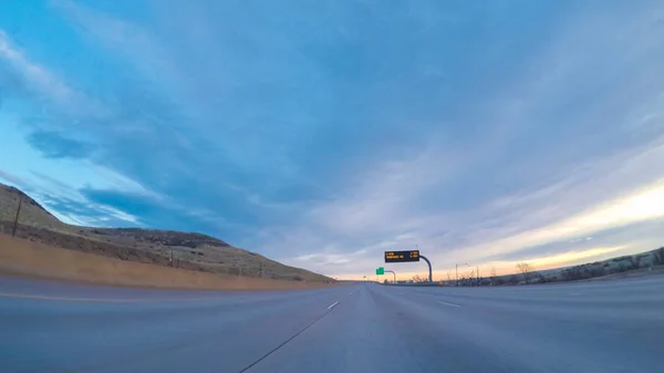 Blick auf die Autobahn — Stockfoto