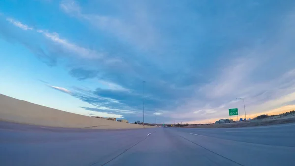 Blick auf die Autobahn — Stockfoto