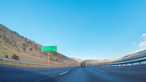 Blick auf die Autobahn — Stockfoto