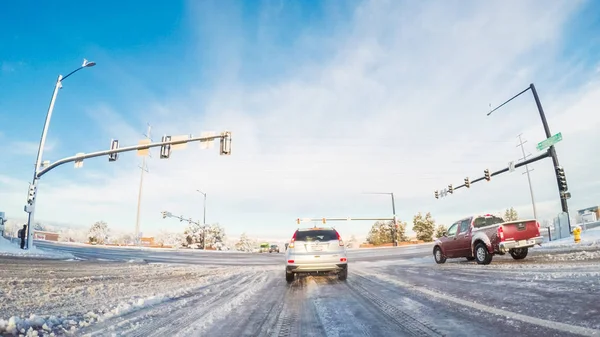 Tormenta de nieve — Foto de Stock