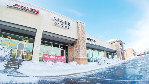 Denver Colorado Verenigde Staten Maart 2018 Pov Line Shopping Center — Stockfoto