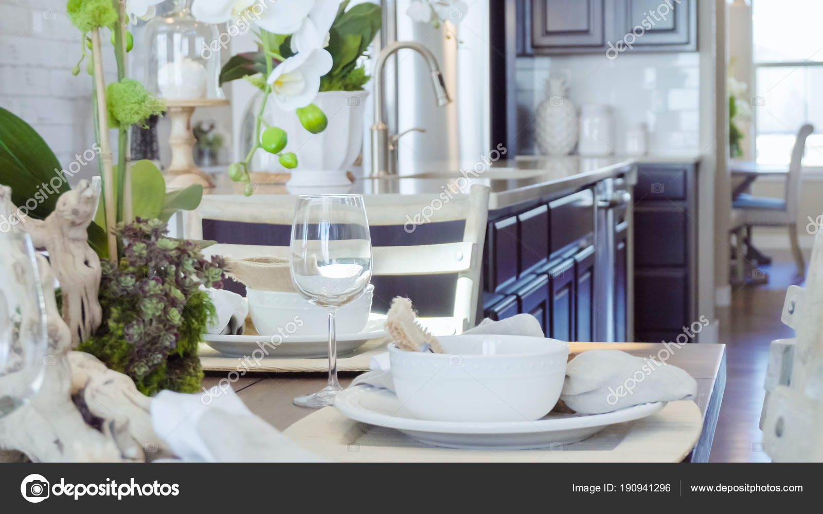 Dining table view Stock Photo by ©urban_light 190941296