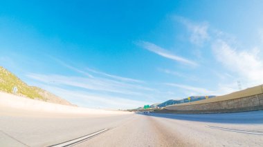 Otoyol sürüş görünümü