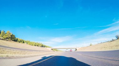 Dağ görünümü sürüş