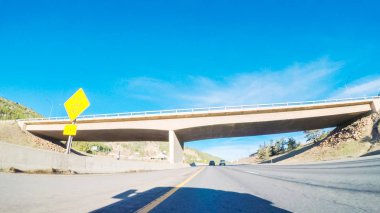 Dağ görünümü sürüş