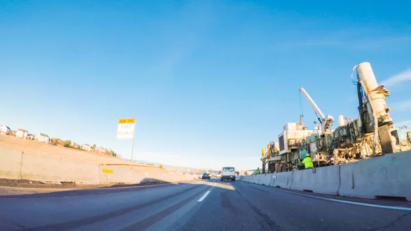 Autopista vista de conducción —  Fotos de Stock