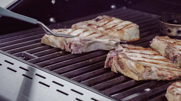 烹调猪肉印章 — 图库照片