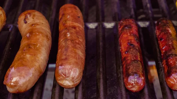Hot dogy a klobása — Stock fotografie