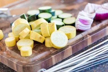 Organik Sebzeler yakın çekim