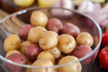 Organik Sebzeler yakın çekim