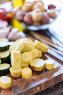 Organik Sebzeler yakın çekim