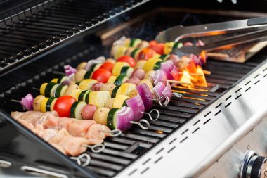 Izgara sebzeli kebap 