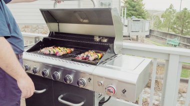 Sebzeli şiş ızgara