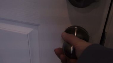 Modern konut ev ön kapı açma