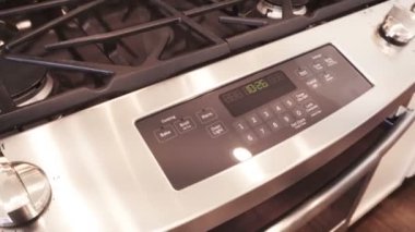 Paslanmaz çelik konut gaz sobası lüks evde