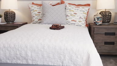 Erkekler için modern çocuk yatak odası