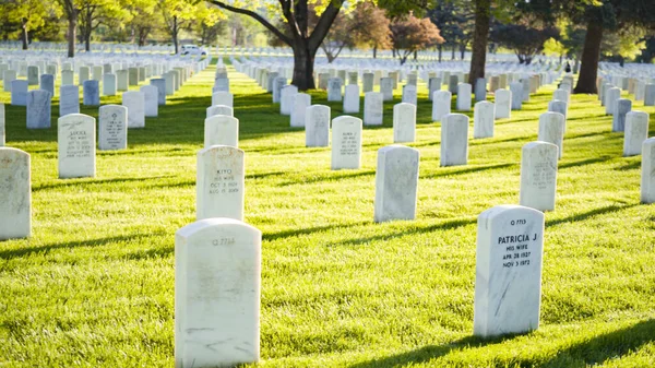 Národní hřbitov Spojených států amerických — Stock fotografie