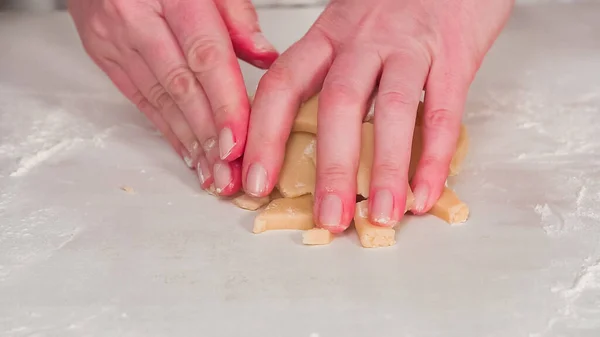 Baking Easter cookies — Stock Photo, Image