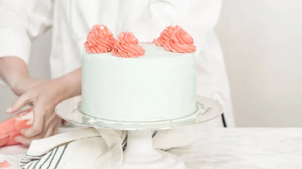 Pečení dortu — Stock fotografie