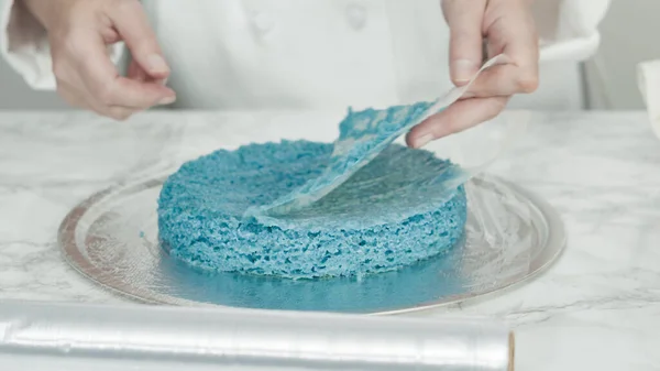 Pečení dortu — Stock fotografie