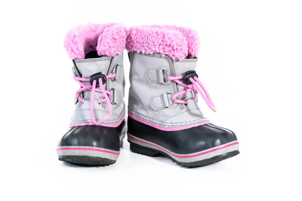Winter laarzen voor kinderen — Stockfoto