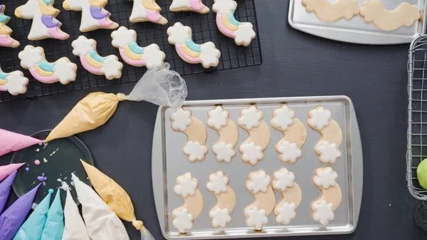 Biscoitos unicórnios — Fotografia de Stock