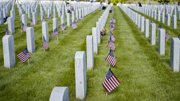 Národní hřbitov Spojených států amerických — Stock fotografie