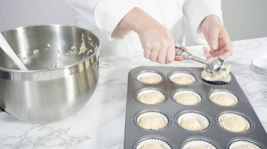 Pişirme denizkızı cupcakes