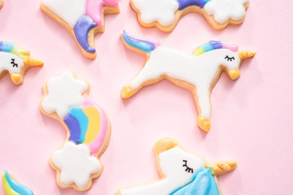 Galletas de azúcar unicornio — Foto de Stock