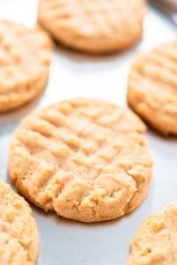 Fıstık ezmesi kurabiye