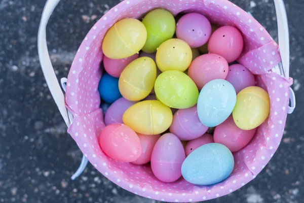 Easter basket — Stock Photo, Image