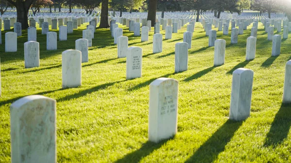 Národní hřbitov Spojených států amerických — Stock fotografie