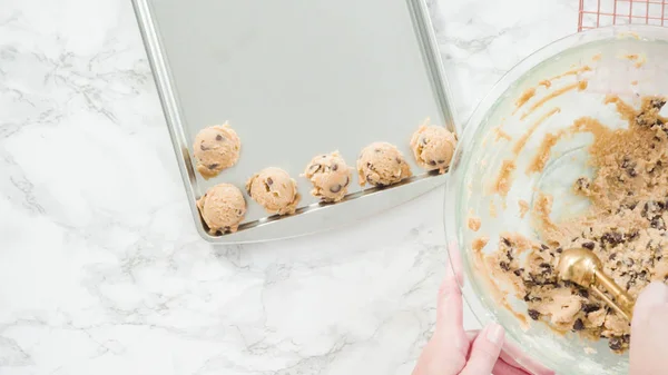 Plätzchen backen — Stockfoto