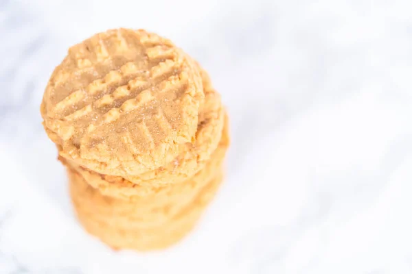 Bolachas de manteiga de amendoim — Fotografia de Stock