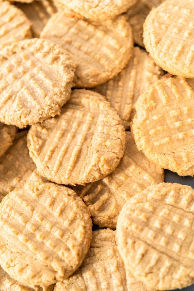 ピーナッツ バターのクッキー — ストック写真