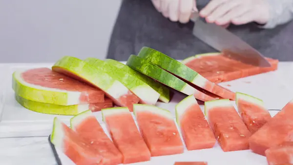 Rote Wassermelone — Stockfoto
