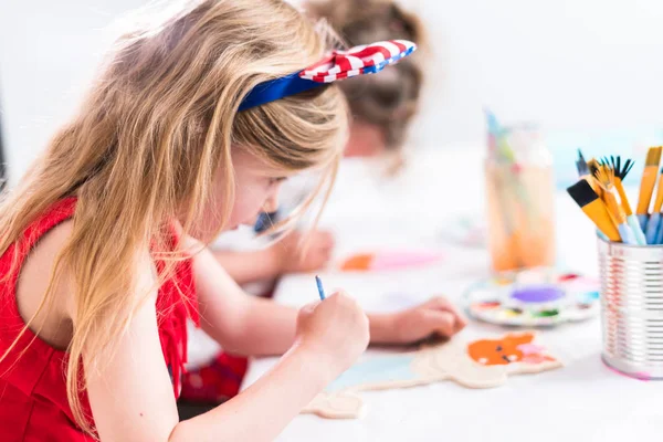 4 juli Kids Art — Stockfoto