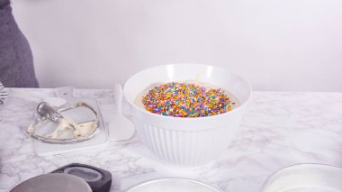 Funfetti keki.