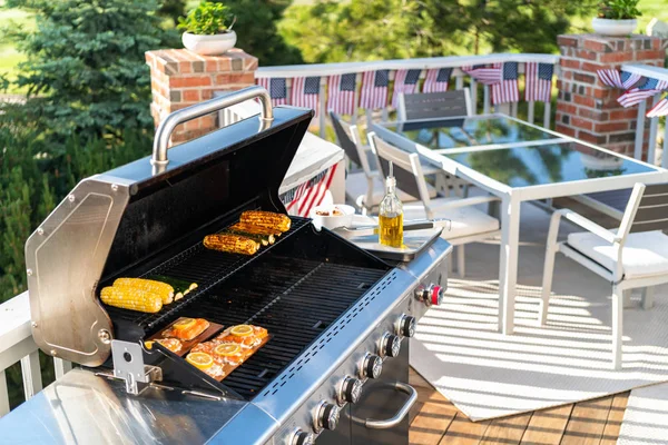 Buiten koken — Stockfoto