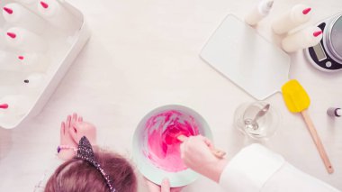 Royal Icing karıştırma