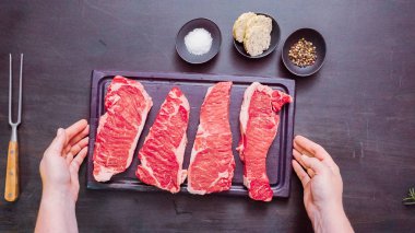 New york şerit biftek