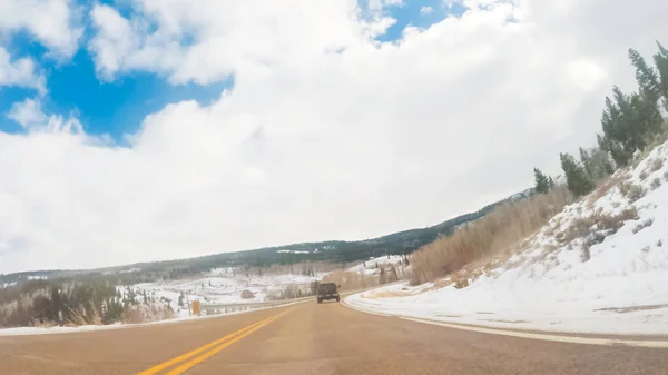 Dağ yolu — Stok fotoğraf