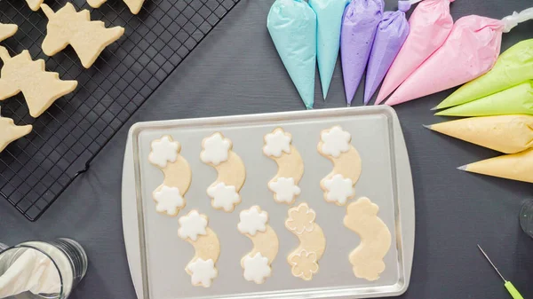 Biscuits au sucre de licorne — Photo