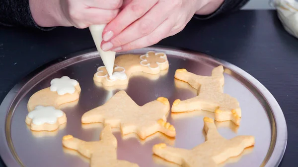 Unicorn sugar cookies — Stock Photo, Image