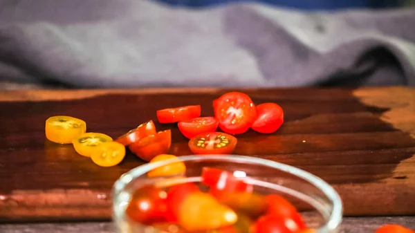 Herencia de tomates cherry — Foto de Stock