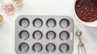 Tek boynuzlu at kekleri pişiriyorum.