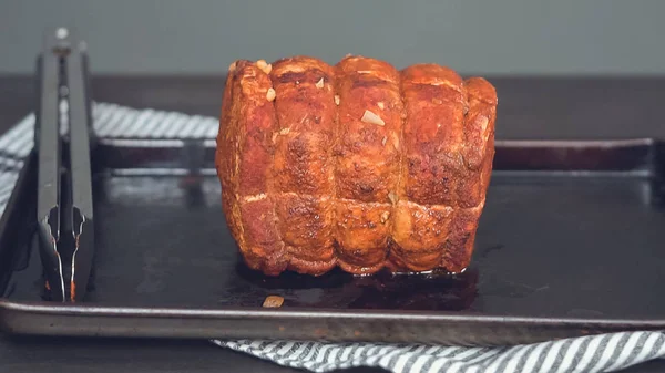 Asado de cerdo deshuesado — Foto de Stock