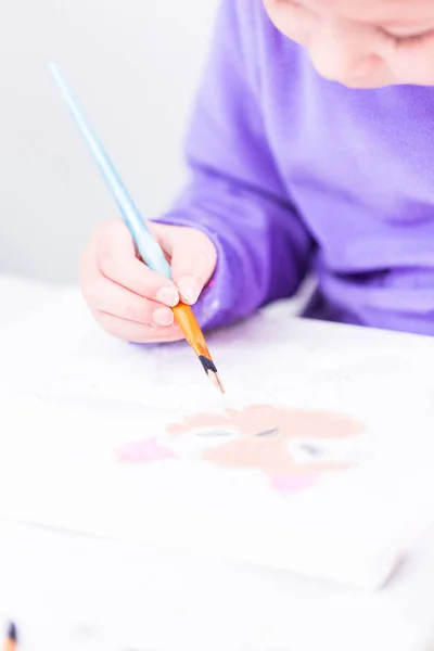 Progetto di arte per bambini — Foto Stock