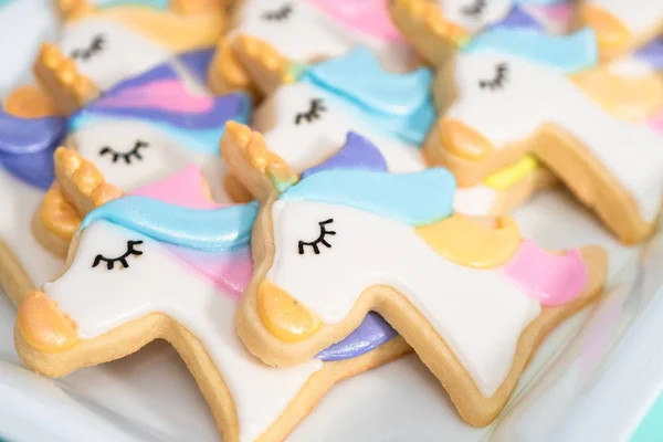 Biscuits au sucre de licorne — Photo